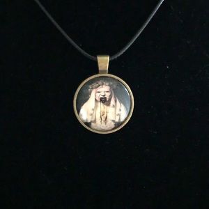 Gothic Witch inspired 18” adjustable pendant